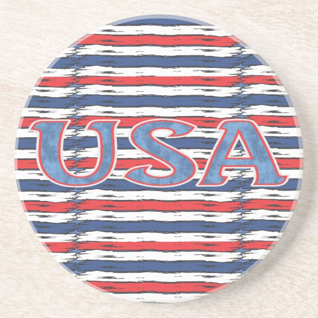 American Family Patriotic Summer Helgdagars Underlägg (Framsidan)