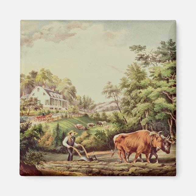 American Farm Scenes Magnet (Framsidan)