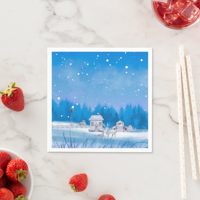 American Farm Signature Paper Napkin Pappersservett (Insitu)