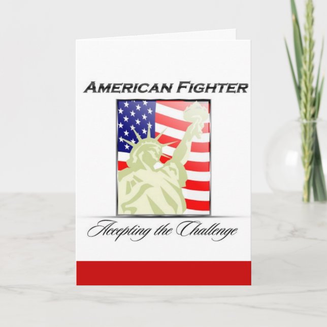 American Fighter Liberty Tribute Tack Kort (Framsida)
