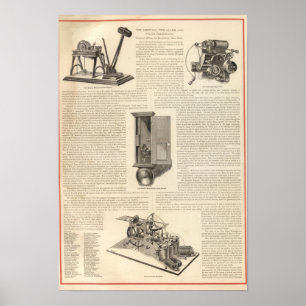 American Fire Alarm and Police Telegraph Poster