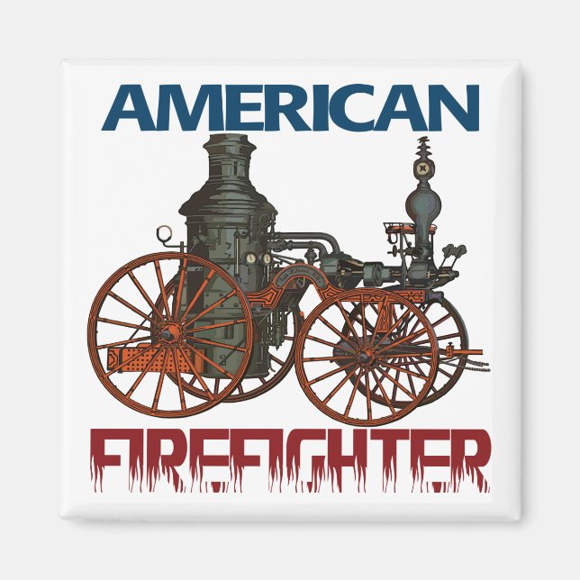 American Firefighter Magnet (Framsidan)