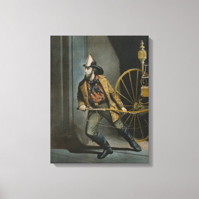 American Fireman: Alltid Redo Canvastryck (Framsida)