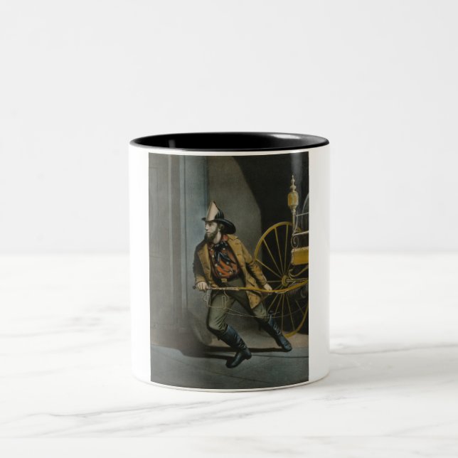 American Fireman: Alltid Redo Två-Tonad Mugg (Center)