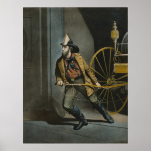 American Fireman Poster