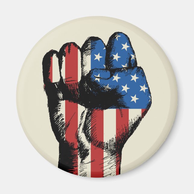 American Fist Magnet (Framsidan)