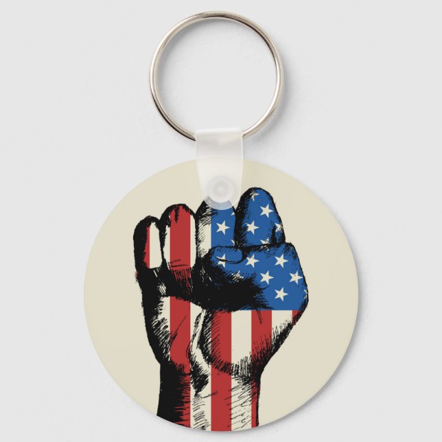 American Fist Nyckelring (Framsida)