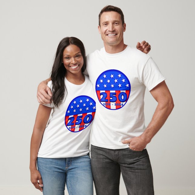  American Flag 1776 - 2026 @50th Anniversary  T Shirt (Unisex)