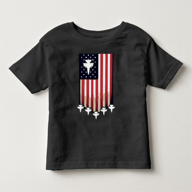 American Flag 4th of July-65079 T Shirt (Framsida)