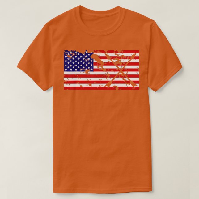 American Flag Archery Archery Team Gift  T Shirt (Design framsida)
