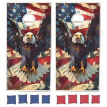 American Flag Bald Eagle Art | Veteran Patriotic