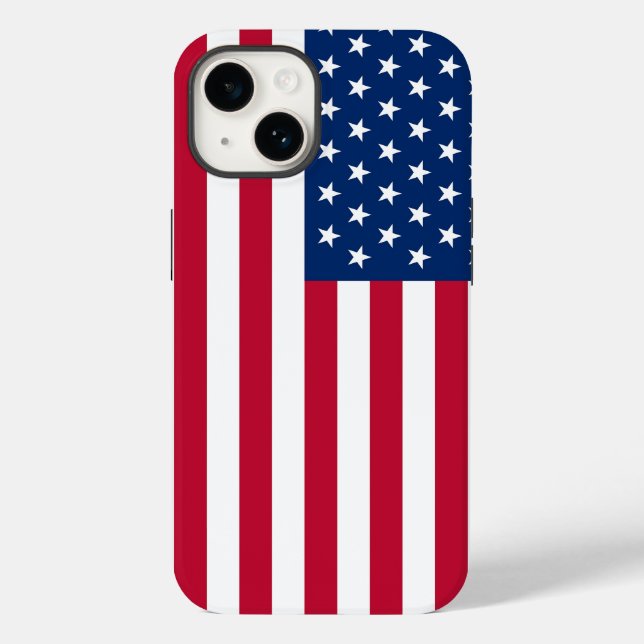 American Flag Cell Phone Case (Baksida)