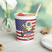 American Flag & Coat of Arms, United States