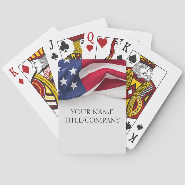 American Flag Company  Casinokort (Baksidan)