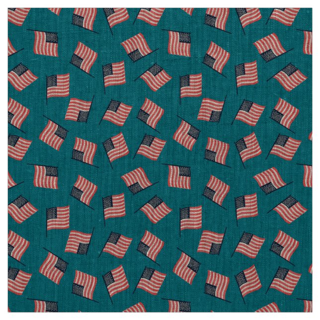   American Flag Composition 1 Tyg (Provkarta)