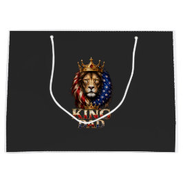 American Flag Dad Lion 