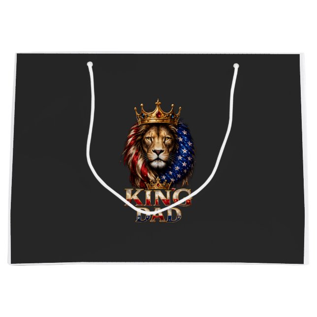 American Flag Dad Lion  (Framsidan)