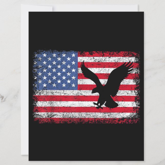 American Flag Eagle USA (Framsida)