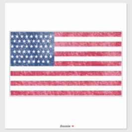 American flag klistermärken