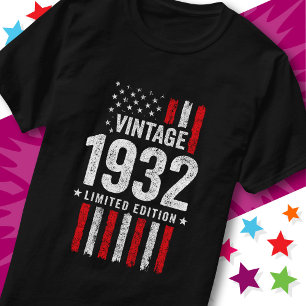 American Flag Limited Edition Stjärnor Vintage 193 T Shirt