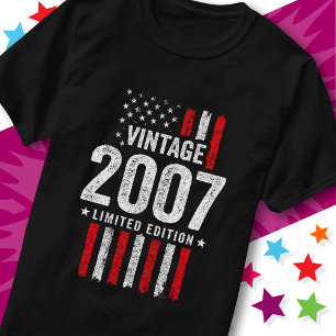 American Flag Limited Edition Stjärnor Vintage 200 T Shirt