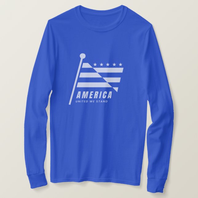 American Flag T Shirt (Design framsida)