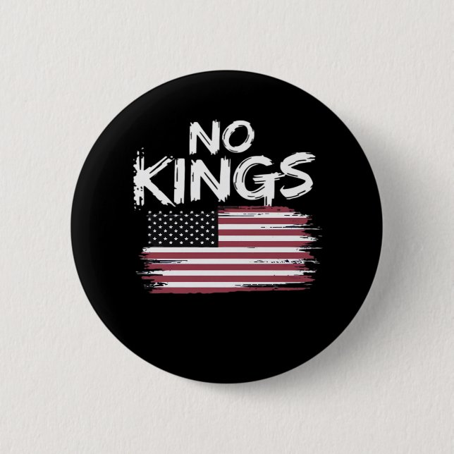 American Flag Upside Down Distress No Kings Long F Knapp (Framsida)