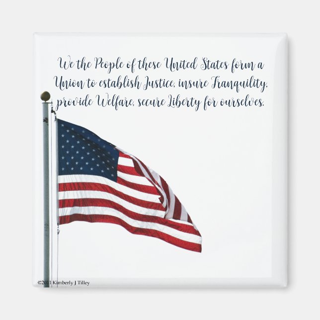 American Flagga 2371 Magnet (Framsidan)