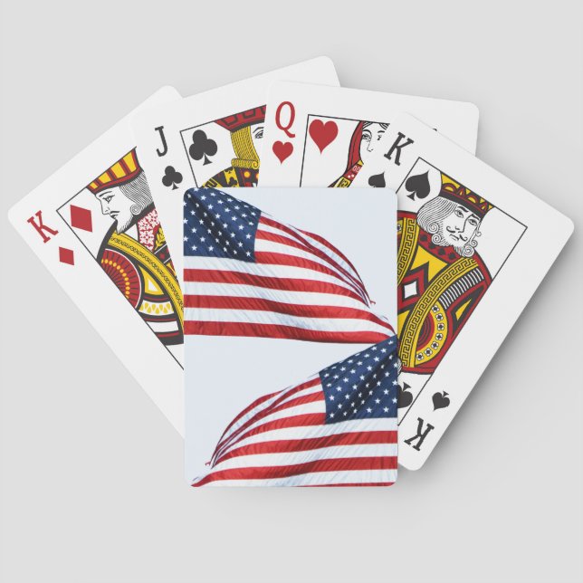 American Flagga 2412 Casinokort (Baksidan)