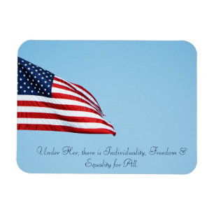 American Flagga 2412 Magnet