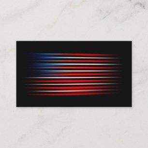 American Flagga Abstrakt Stripe Visitkort