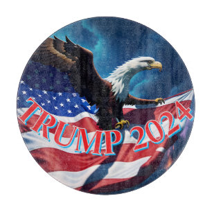 American Flagga American Eagle TRUMP 2024