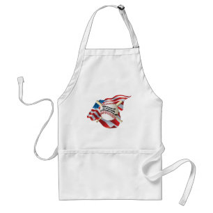 American Flagga Baseball Förkläde