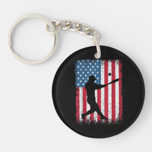 American Flagga Baseball Team Gift för manar Boys
