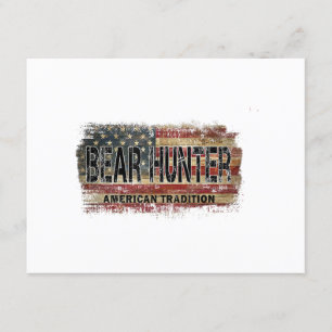 American Flagga Bear Hunter Tilläggskort