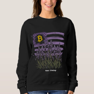 American Flagga Bitcoin BTC Revolution Funny Crypt T Shirt