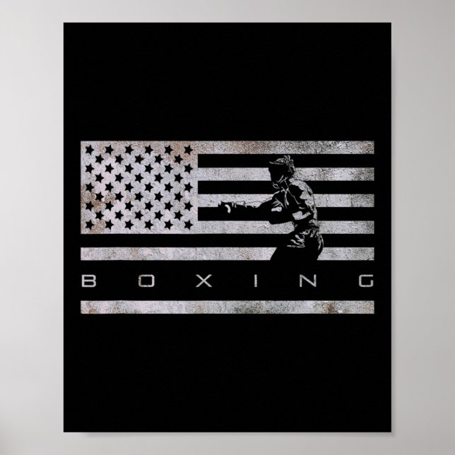 American Flagga Boxing Apparat - Boxing 1 Poster (Framsidan)