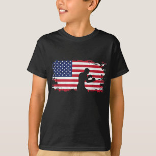 American Flagga Boxing Apparel - Boxer Boxing T Shirt