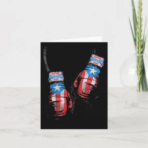 American Flagga Boxing Usa Glove Gym Boxer Fitness Kort