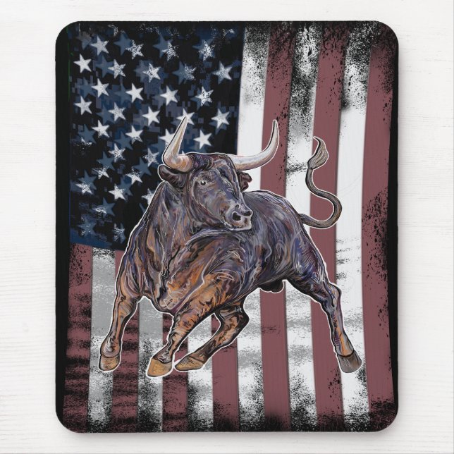 American Flagga Bull Musmatta (Framsidan)
