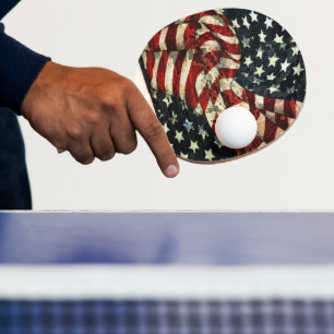 American Flagga-Camouflage by Shirley Taylor Pingisracket