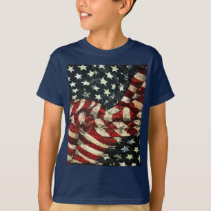 American Flagga-Camouflage by Shirley Taylor Tröja