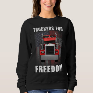 American Flagga Canada Flagga Freedom Convoy 2022 T Shirt