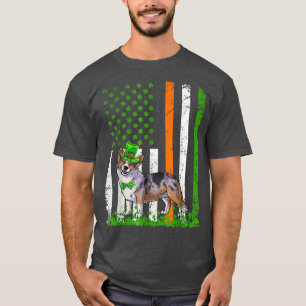 American Flagga Cardigan Welsh Corgi Hundälskares T Shirt