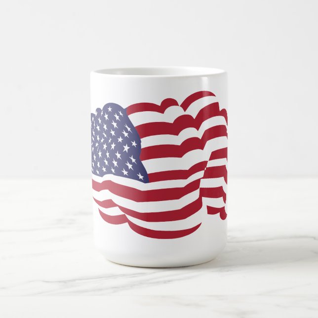 American Flagga Cloud Coffee Mugg (Center)