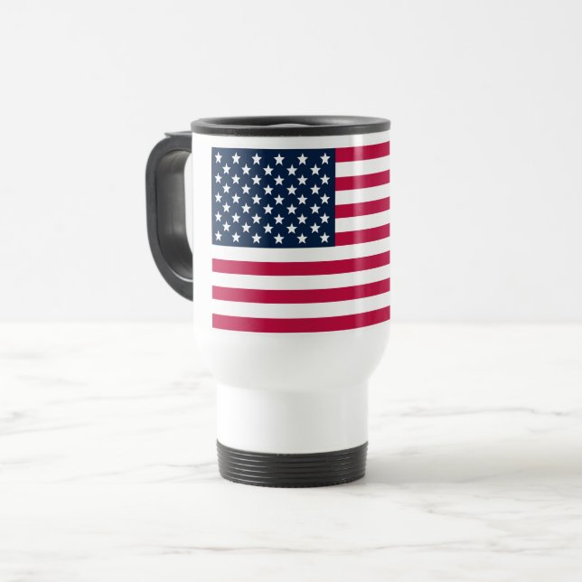 American Flagga Coffee Mugg (Framsida vänster)