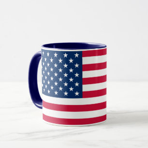 American Flagga Coffee Mugg
