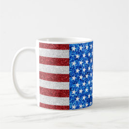 American Flagga Coffee Mugg