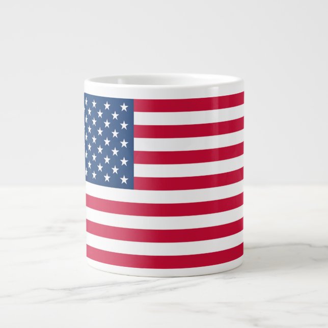 American Flagga Coffee Mugg USA Jumbo Mugg (Framsidan)