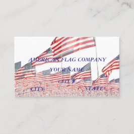 American Flagga Company Visitkort